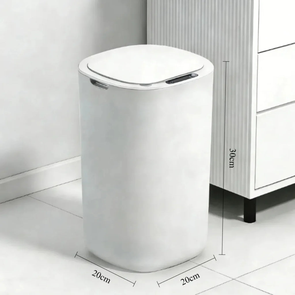 12L Touchless Smart Sensor Trash Can – Auto Open, Waterproof