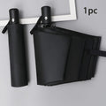 8-Rib Auto Folding Windproof Travel Umbrella | One-Touch Open Folding Travel Umbrella Nixie black 8K Iron