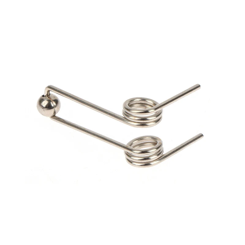 2Pcs Curling Iron Replacement Torsion Spring 1.2mm – 24–30mm Hair Tool Replacement Parts Nixie
