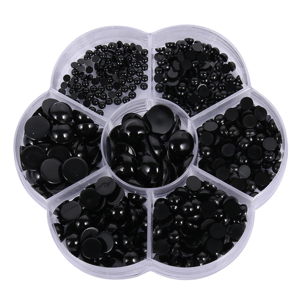150/500 Pack Plastic Safety Eyes for Stuffed Animals & Crafts Doll Craft Eyes Nixie 500pcs
