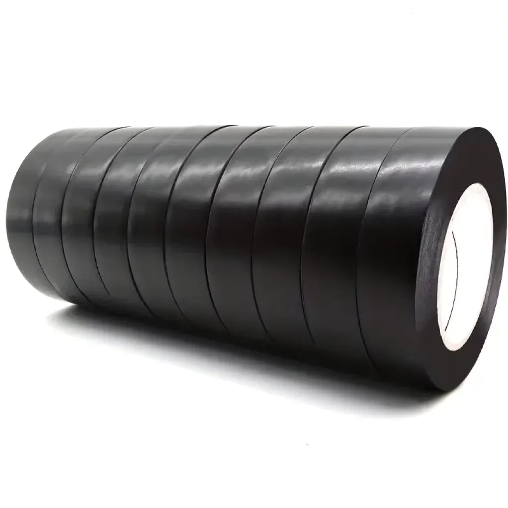 6-Roll Color PVC Electrical Tape – Flame Retardant & Waterproof Electrical Tape Set Nixie 10 pieces 100M