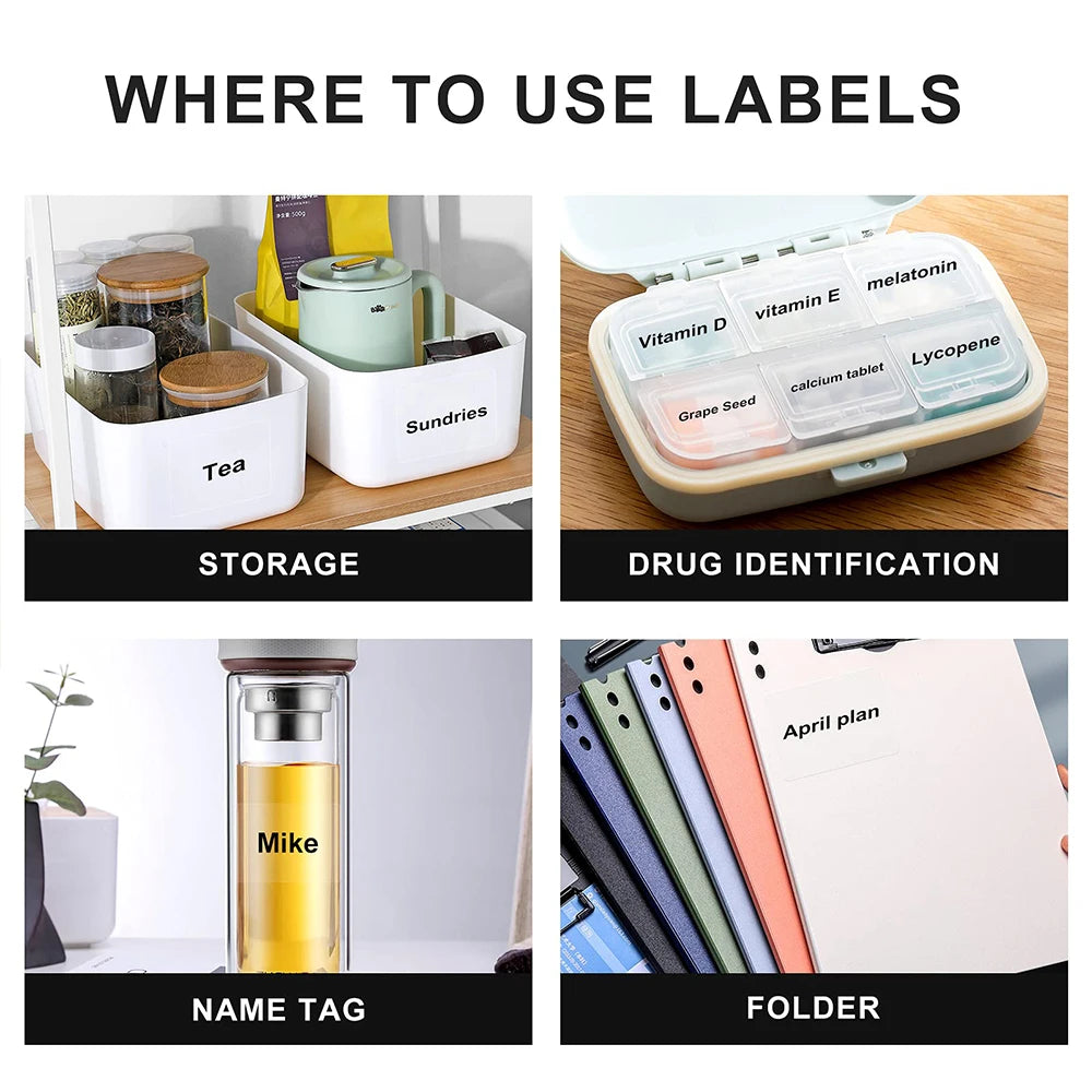 Niimbot Transparent Thermal Label Paper – Round Stickers B1 B21