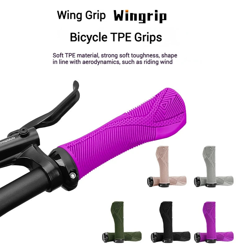 ENLEE Ergonomic MTB Bike Handlebar Grips – Anti-Slip, Shockproof Bike Handlebar Grips Nixie