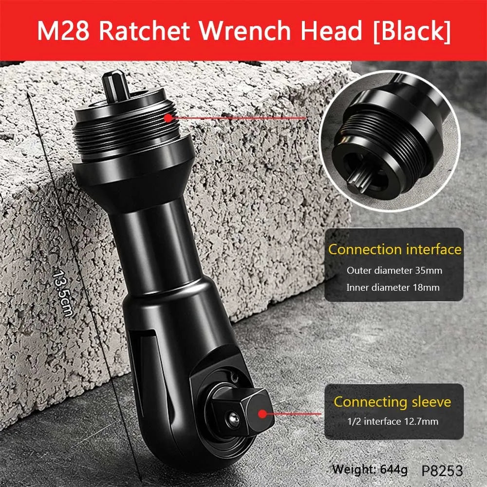 Alloy Steel Ratchet Wrench Head | High Torque Bidirectional