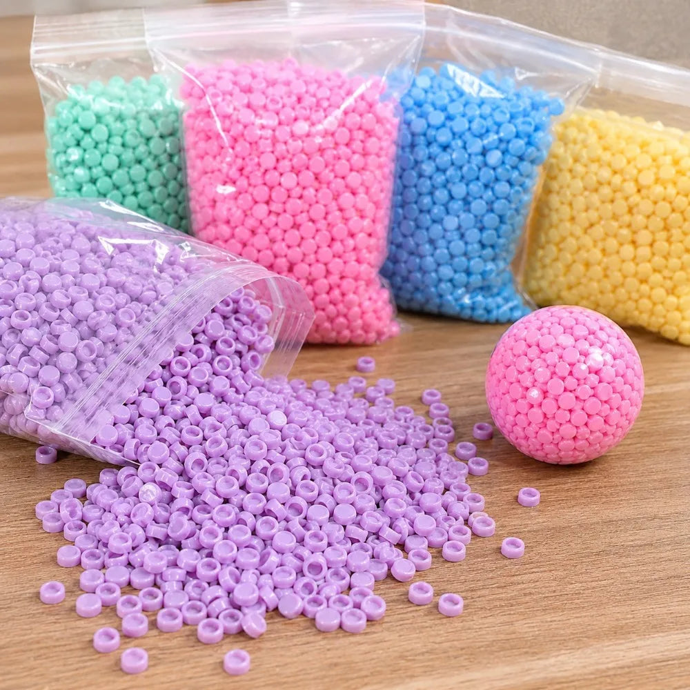 DIY Bobo Ball Stuffing Beads – Small Round Granules for Crafts Craft Stuffing Beads Nixie