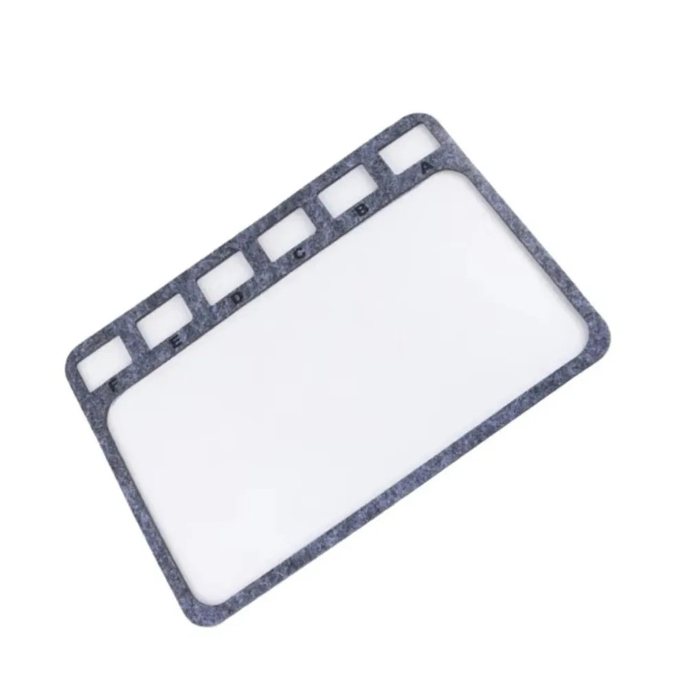 Felt Beading Tray with Scale Markings – Nonslip Bead Mat Beading Tray Mat Nixie