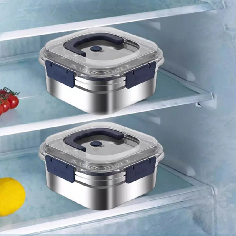 Stainless Steel Lunch Box Large Bento Box with Lid & Handle Stainless Steel Lunch Box Nixie