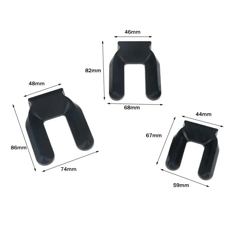 Rubber Chair Wheel Stopper Anti-Slip Caster Floor Protector Caster Stopper Pad Nixie