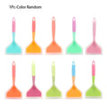 Wide Silicone Spatula – Heat-Resistant Nonstick Turner Silicone Kitchen Spatula Nixie Colorful- Random