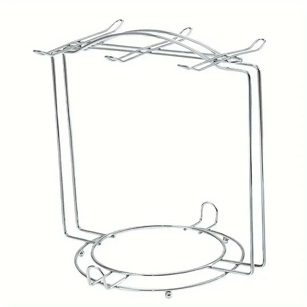Nail-Free Hanging Coffee Cup Holder – Kitchen Storage Rack Kitchen Cup Rack Nixie Silver