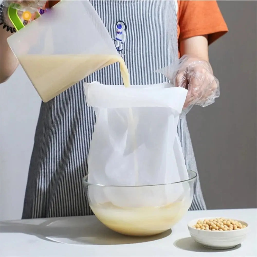 Reusable Nylon Cheesecloth Filter Bags – Tofu & Spice Strainer Kitchen Strainer Bag Nixie