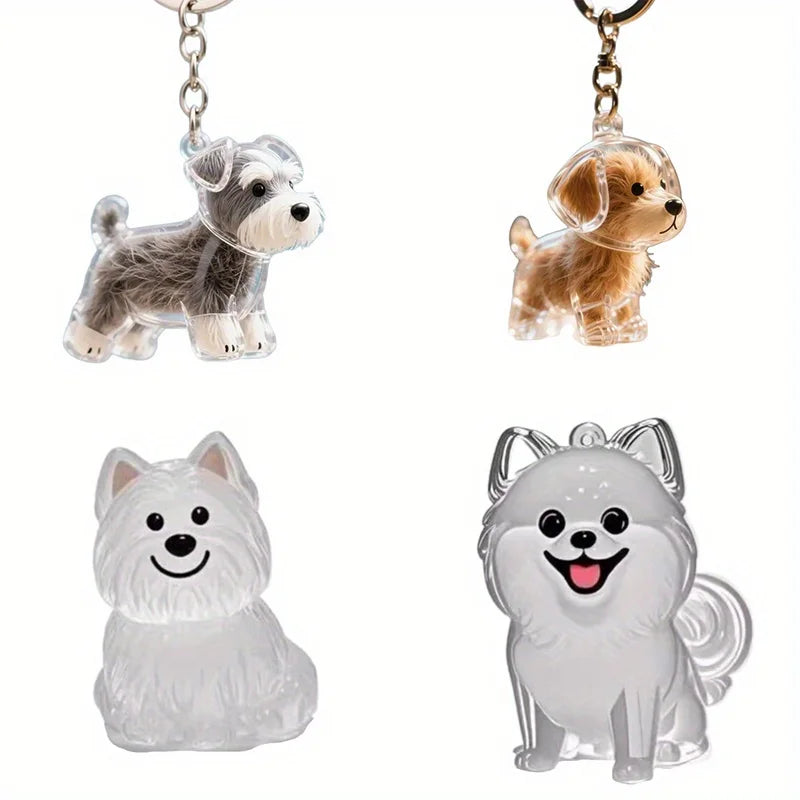 Pet Hair Keepsake Capsule Pendant | DIY Dog Memorial Keychain Pet Keepsake Keychain Nixie
