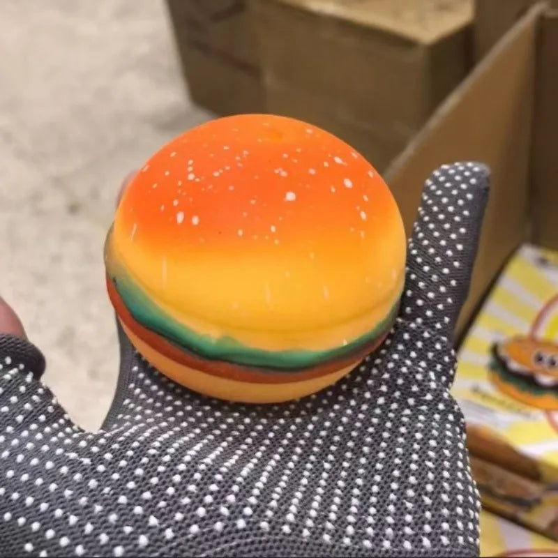 Squishy Hamburger Fidget Toy – Soft Slow Rebound Squeeze Fun