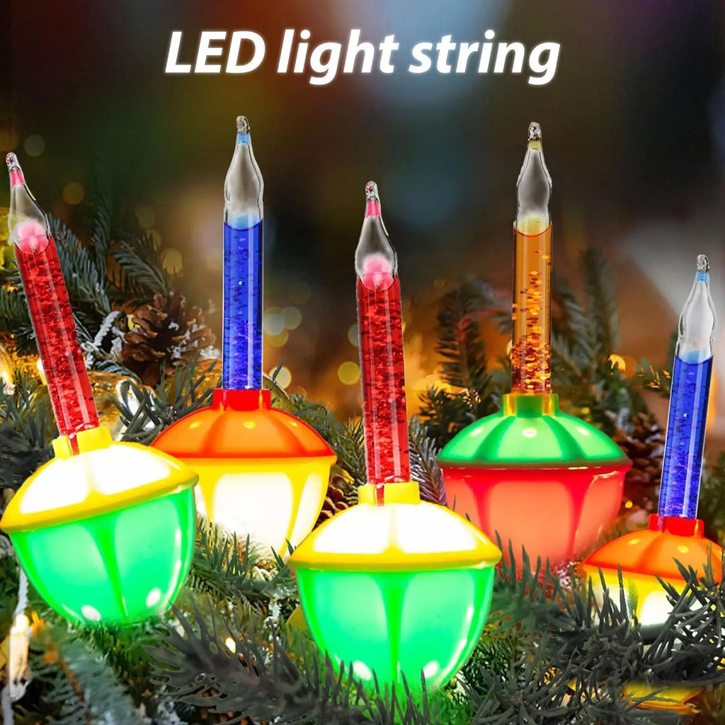 3-Pack LED Replacement Bubble Light Bulbs | Festival Outdoor Decor LED Bubble Light Bulbs Nixie