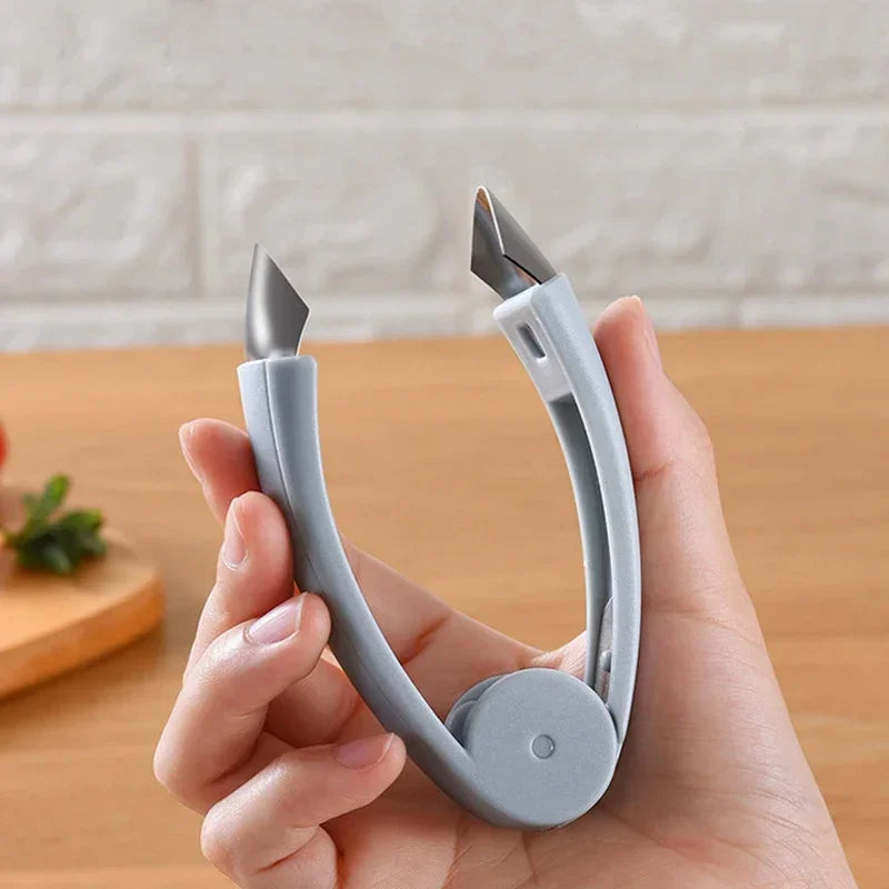 Stainless Steel Pineapple Eye Peeler & Strawberry Remover Fruit Prep Tool Nixie
