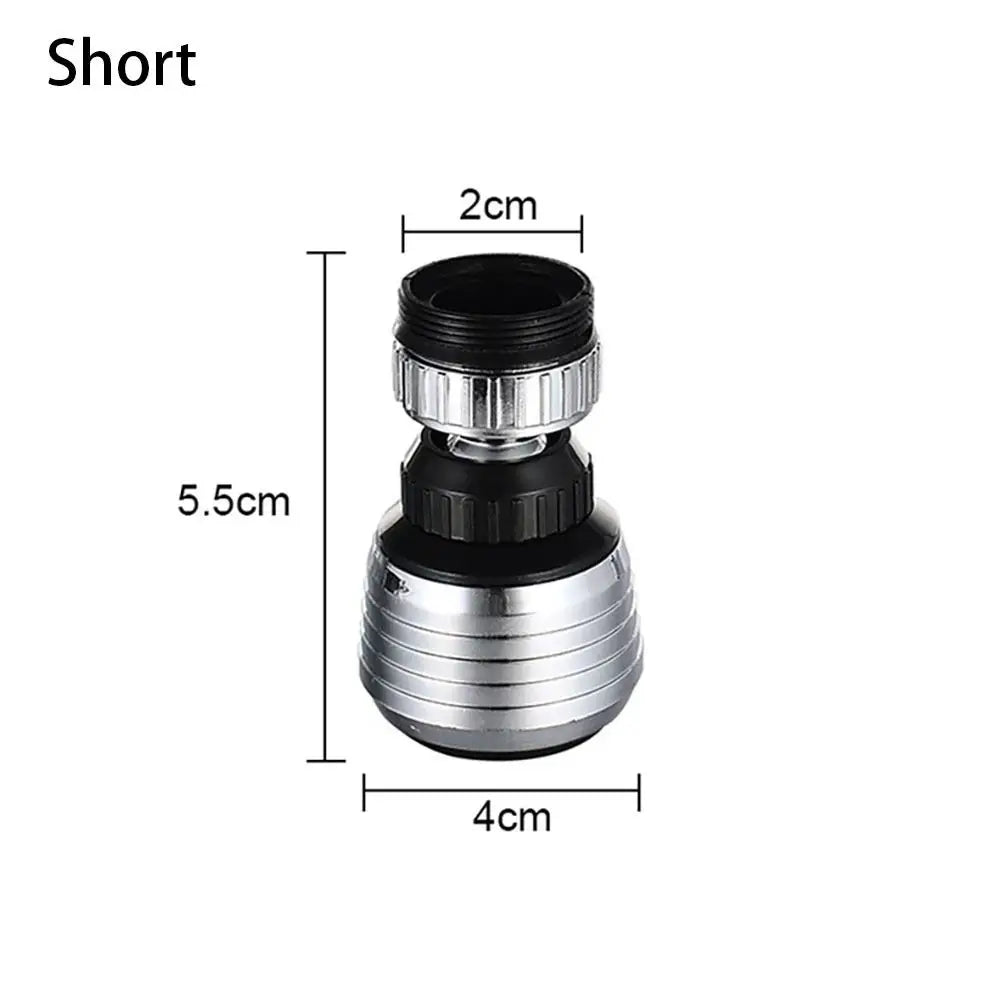 360° Rotating Faucet Aerator Dual Mode Water Saver Bubbler Faucet Aerator Nixie Short