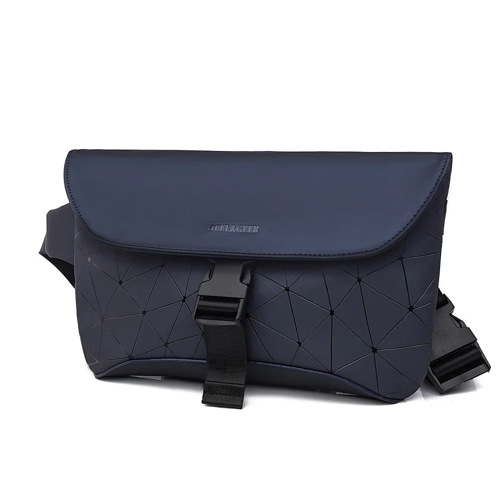 Nixie Unisex Crossbody Shoulder Bag – Oxford Travel Satchel Crossbody Shoulder Bag Nixie BB-183-Blue