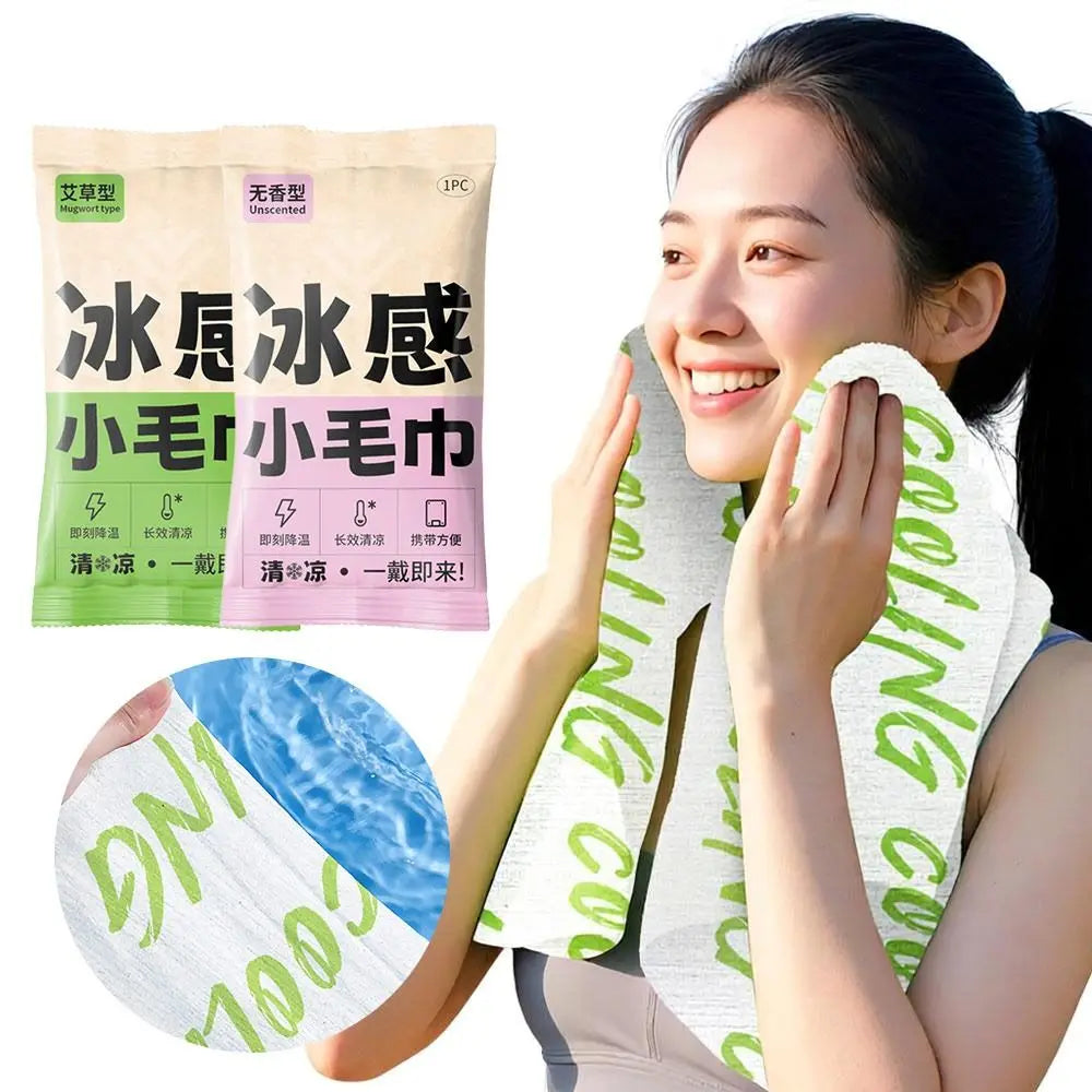 10-Pack Disposable Cooling Towels – Instant Chill Wipes Disposable Cooling Towel Nixie