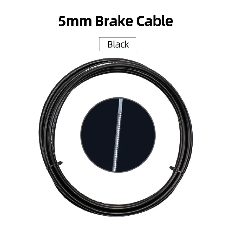 3m Bike Shift Cable Housing MTB Road Bicycle Derailleur Wire Bike Cable Housing Nixie Brake-Black