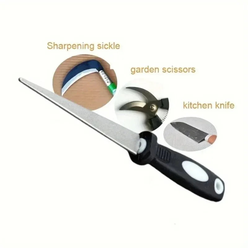 Diamond Double-Sided Sharpening Stone | Knife & Tool Sharpener