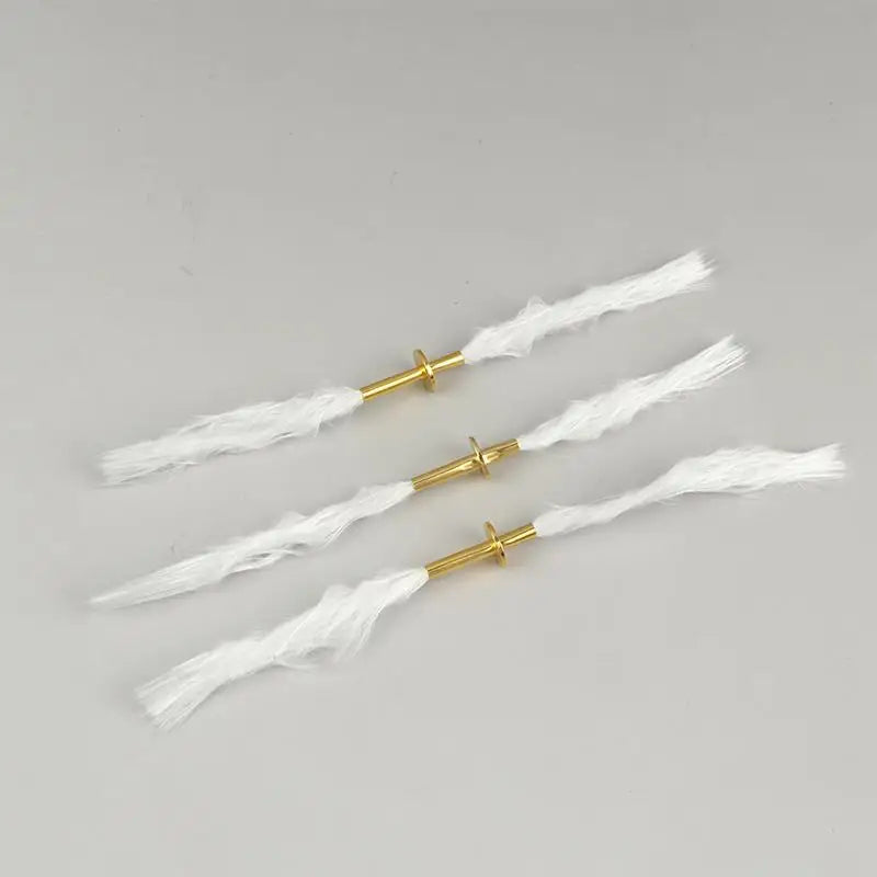 3Pcs Oil Lamp Wick Tubes – Cotton & Alloy Replacement Parts Lamp Wick Tubes Nixie Thin