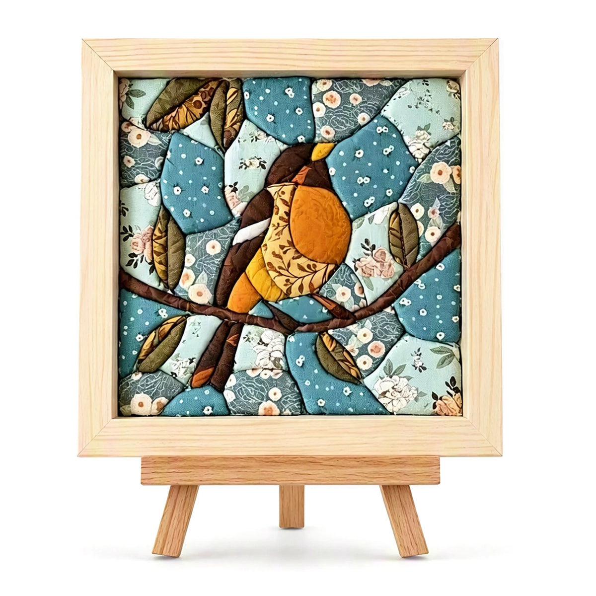 DIY No-Sew Fabric Mosaic Art Kit – Nature & Ocean Patterns DIY Mosaic Craft Kit Nixie