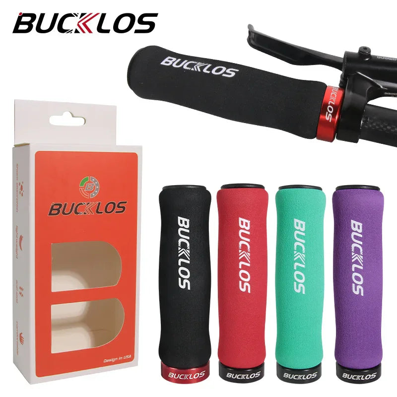 BUCKLOS MTB Bike Grips – Soft Sponge Handlebar Covers MTB Handlebar Grips Nixie