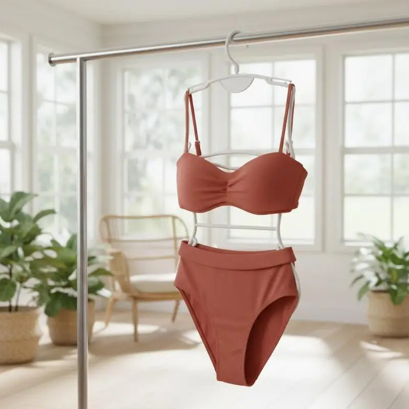 Body Shape Swimsuit & Lingerie Hanger – Foldable Closet Organizer Garment Display Hanger Nixie