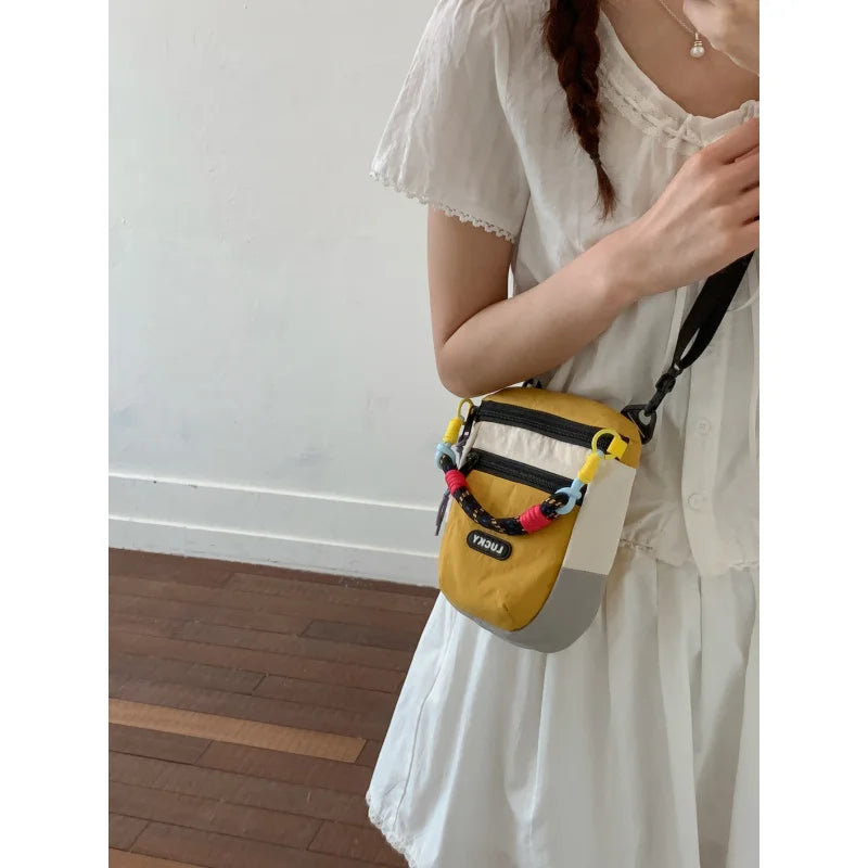 Color Block Crossbody Bag – Casual Women's Phone Bag Crossbody Bag Nixie