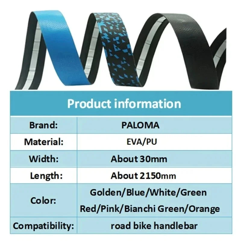 PALOMA Road Bike Handlebar Tape – Anti-Slip EVA Bar Wrap Bike Handlebar Tape Nixie