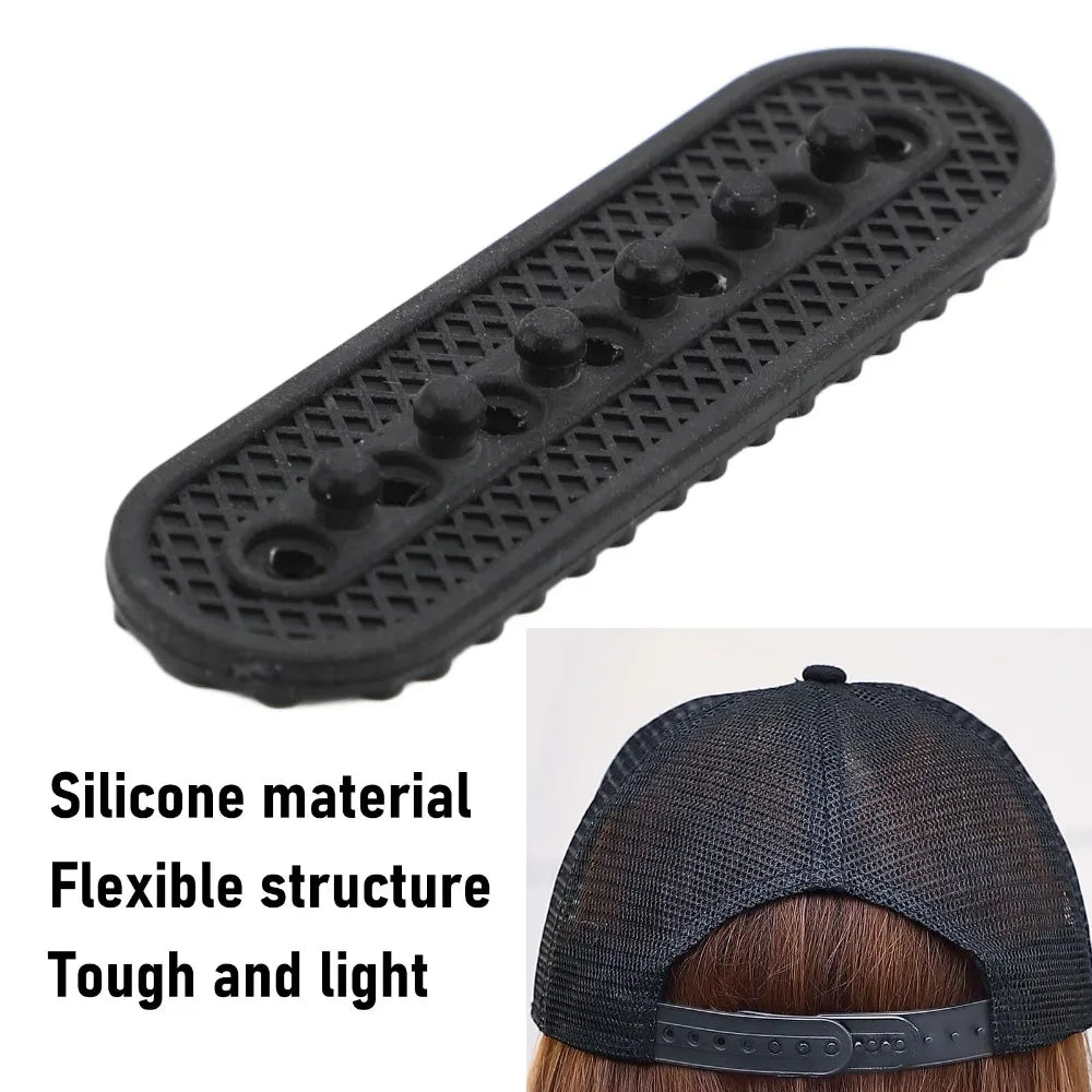 2Pcs Silicone Hat Size Extender Buckle – Cap Adjuster Set Hat Size Extender Nixie