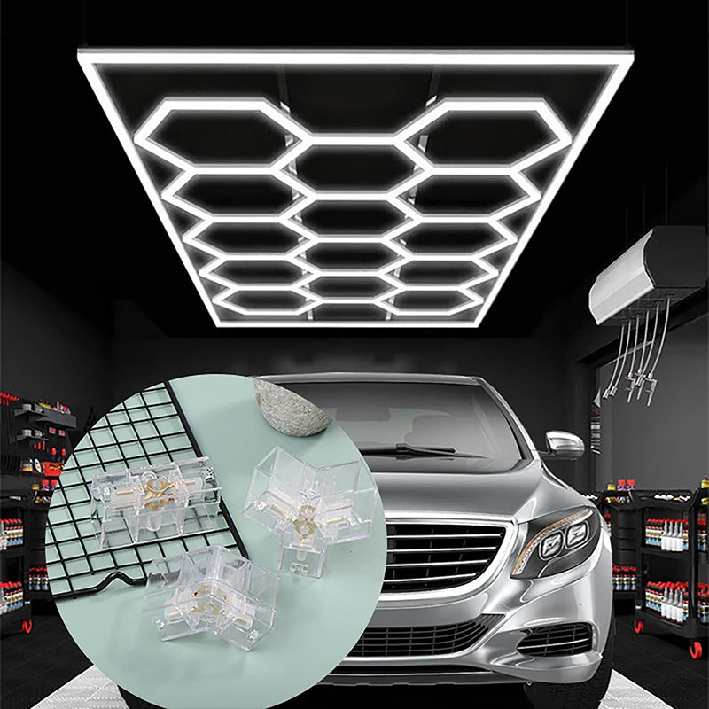 2-Pin V/Y/I LED Connector for Honeycomb Light Tubes 110-240V LED Light Connector Nixie