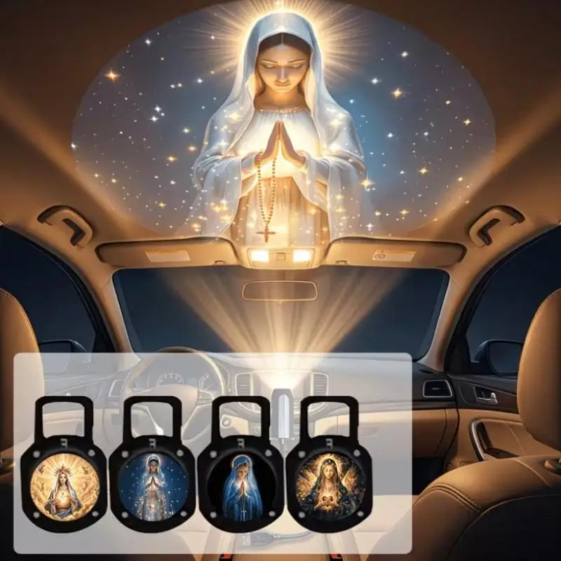 USB Projection Night Light – 12 Patterns, Room & Ceiling Decor