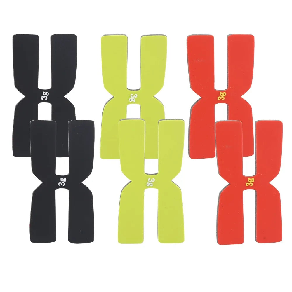6PCS Silicone Tennis Racket Weight Balance Strips – H Shape Racket Weight Strips Nixie