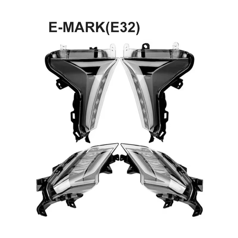LED Turn Signal & Brake Lights for Yamaha TMAX 530 2017–2020 Motorcycle LED Lights Nixie Clear