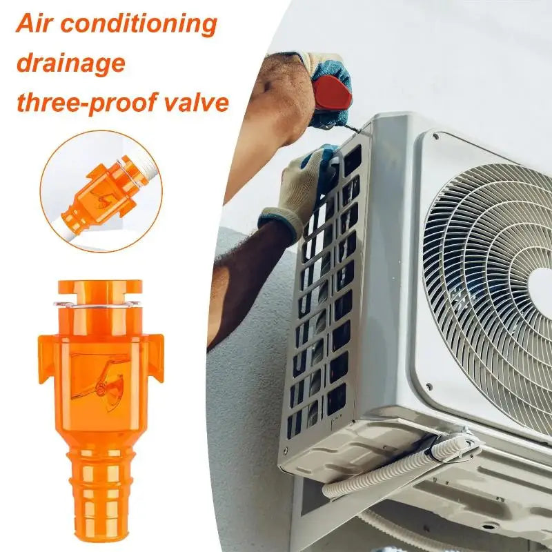 AC Drain One-Way Check Valve – Odor & Backflow Prevention Drain Check Valve Nixie