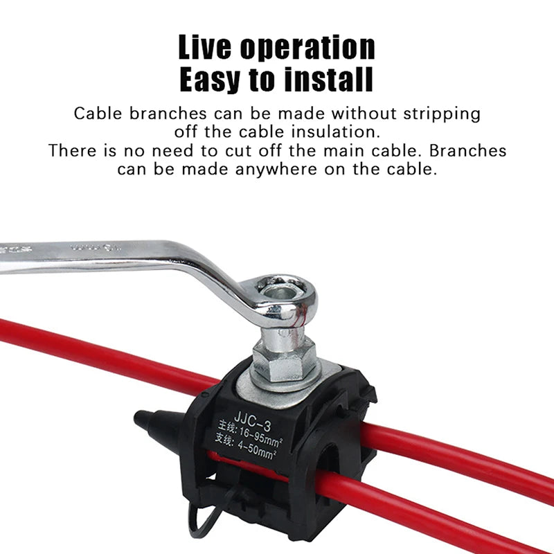 1KV Insulation Piercing Connector – No-Strip Cable Splitter Insulation Piercing Connector Nixie
