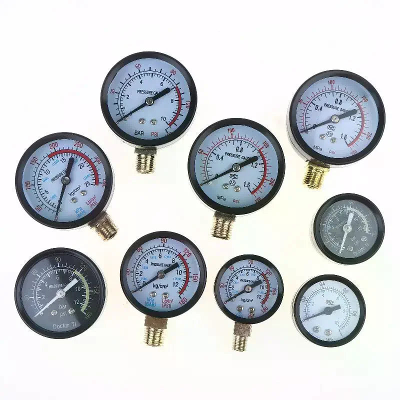 Air Pressure Gauge 0-25Bar/0-10Bar/0-12Bar – DIY Compressor Pressure Gauge Nixie