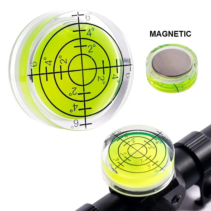 Magnetic Rifle Scope Level Kit – Gunsmith Bubble Level Tool Scope Leveling Tool Nixie