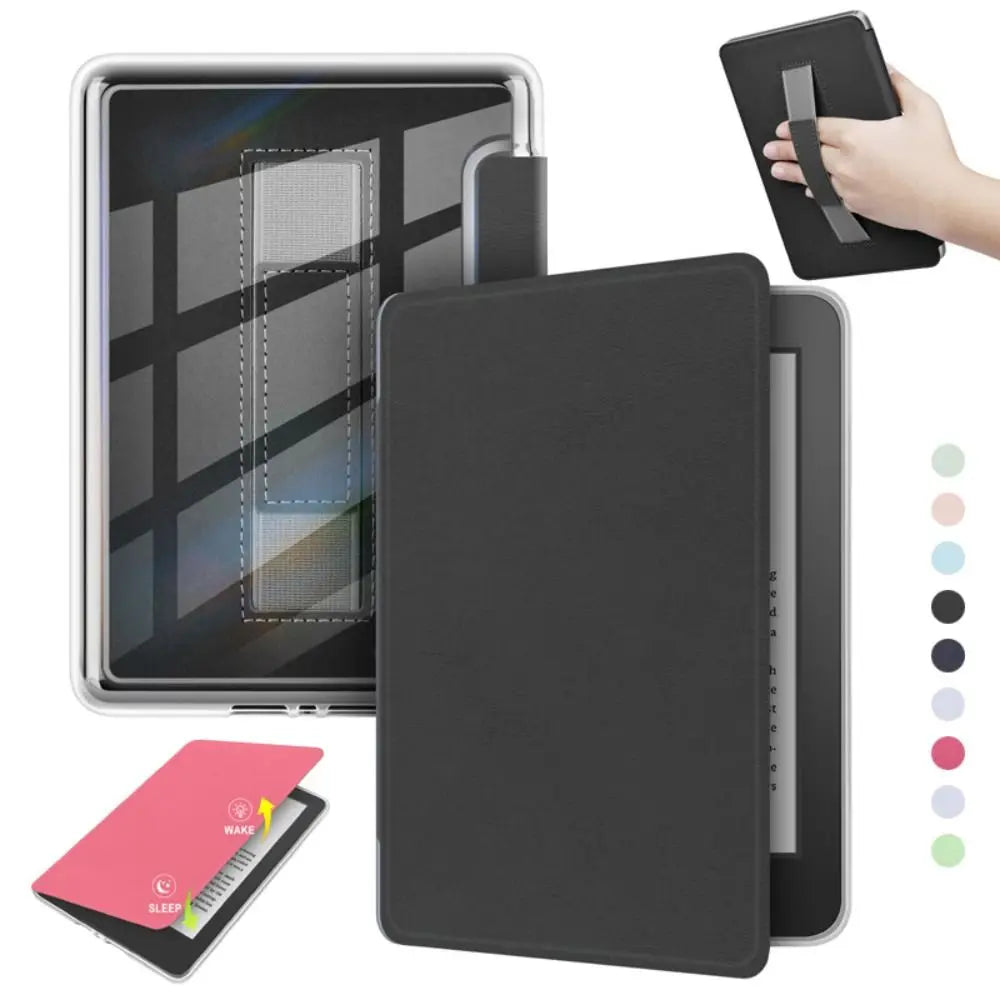 Kindle Paperwhite 12th Gen Case – Hand Strap & Acrylic Back E-Reader Protective Case Nixie