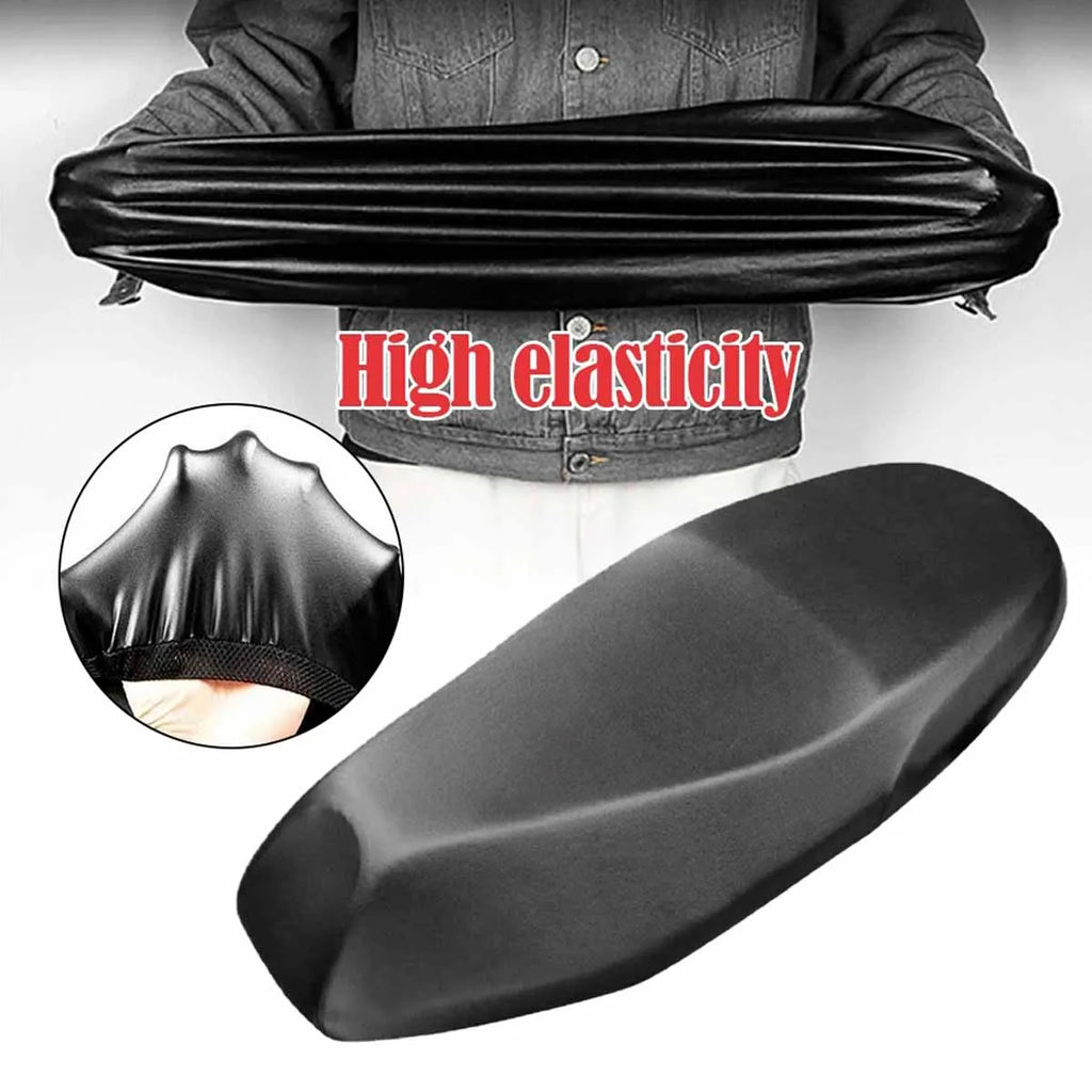 Waterproof PU Leather Motorcycle Seat Cover | UV & Dust Guard Motorcycle Seat Cover Nixie