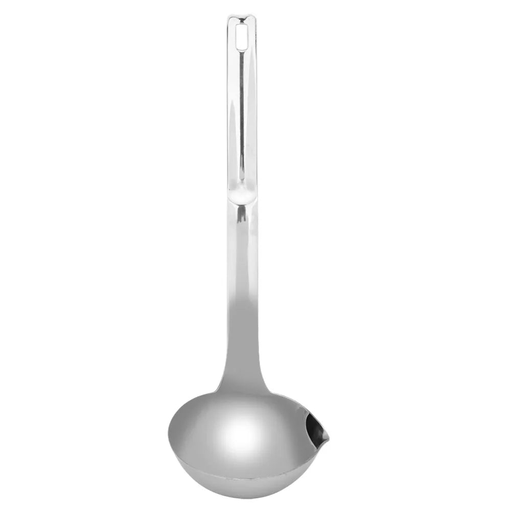 304 Stainless Steel Oil Separator Ladle – 12-Inch Grease Strainer