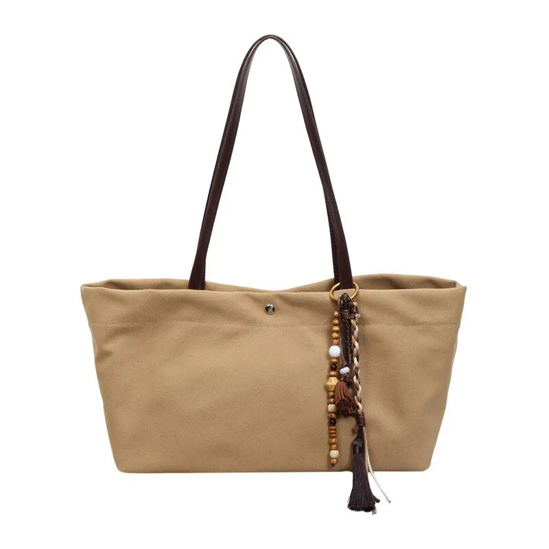 Large Canvas Tote Bag for Women – School & Daily Commute Canvas Tote Bag Nixie