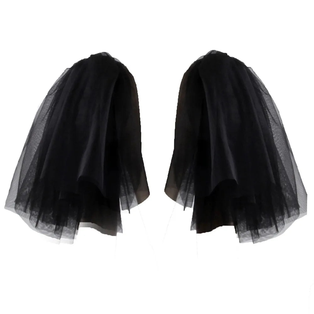 Elegant Tulle Bridal Sleeves – Detachable Wedding Shawl Bridal Sleeve Wrap Nixie