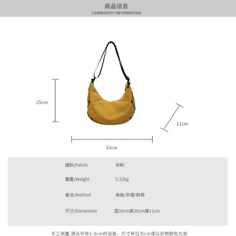Nixie Dumpling Bag – Crescent Crossbody & Shoulder Bag