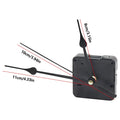 Silent Wall Clock Movement Mechanism – DIY Repair Kit with Hands Clock Movement Kit Nixie Black