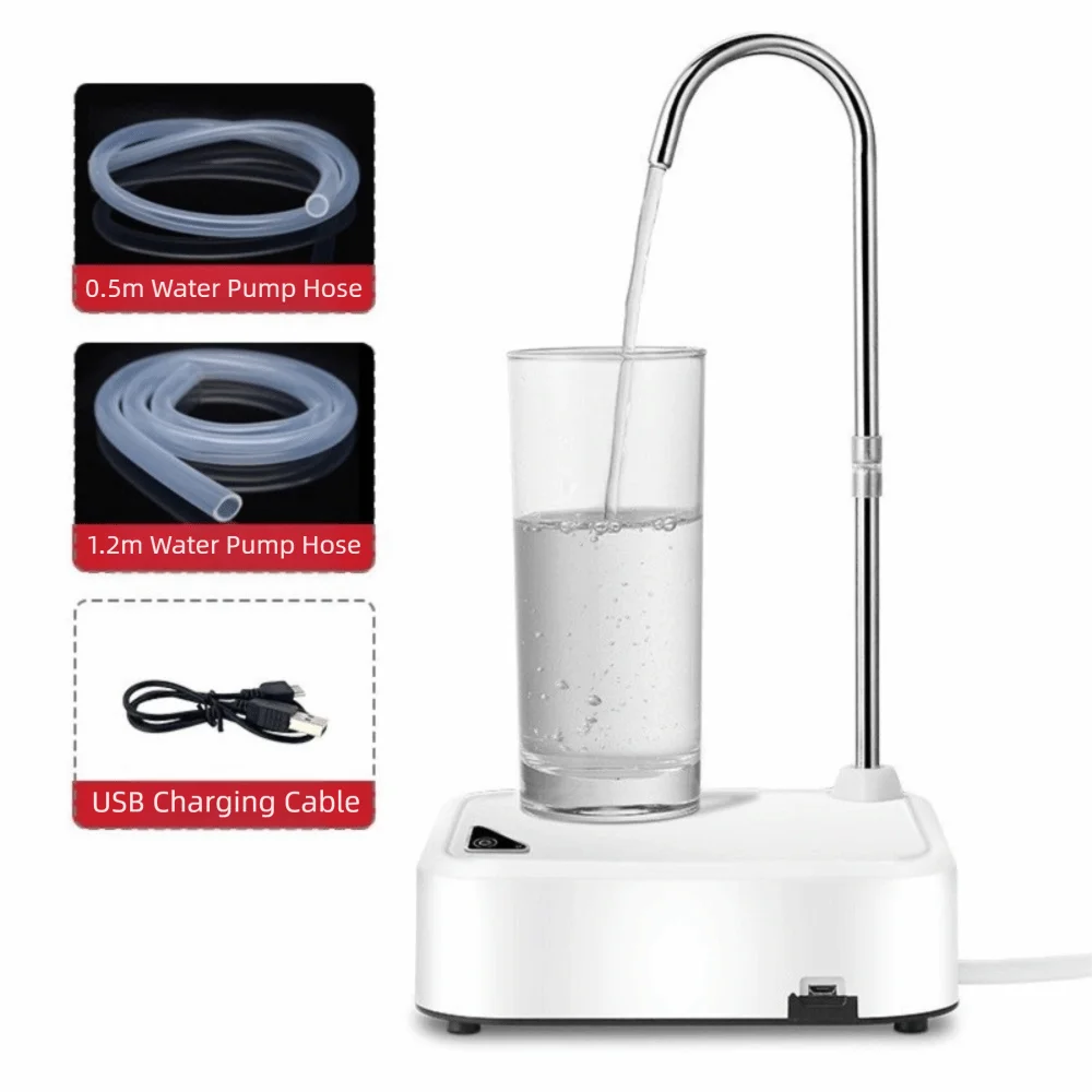 USB Electric Water Dispenser Pump – Auto Switch & Hose