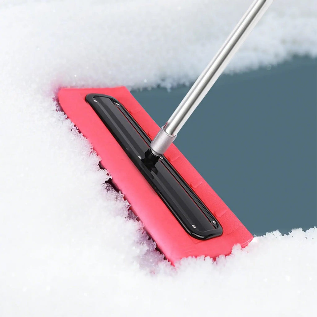 Snow Roof Rake Foam Broom Head – Safe Ground-Level Clearing Roof Snow Rake Nixie