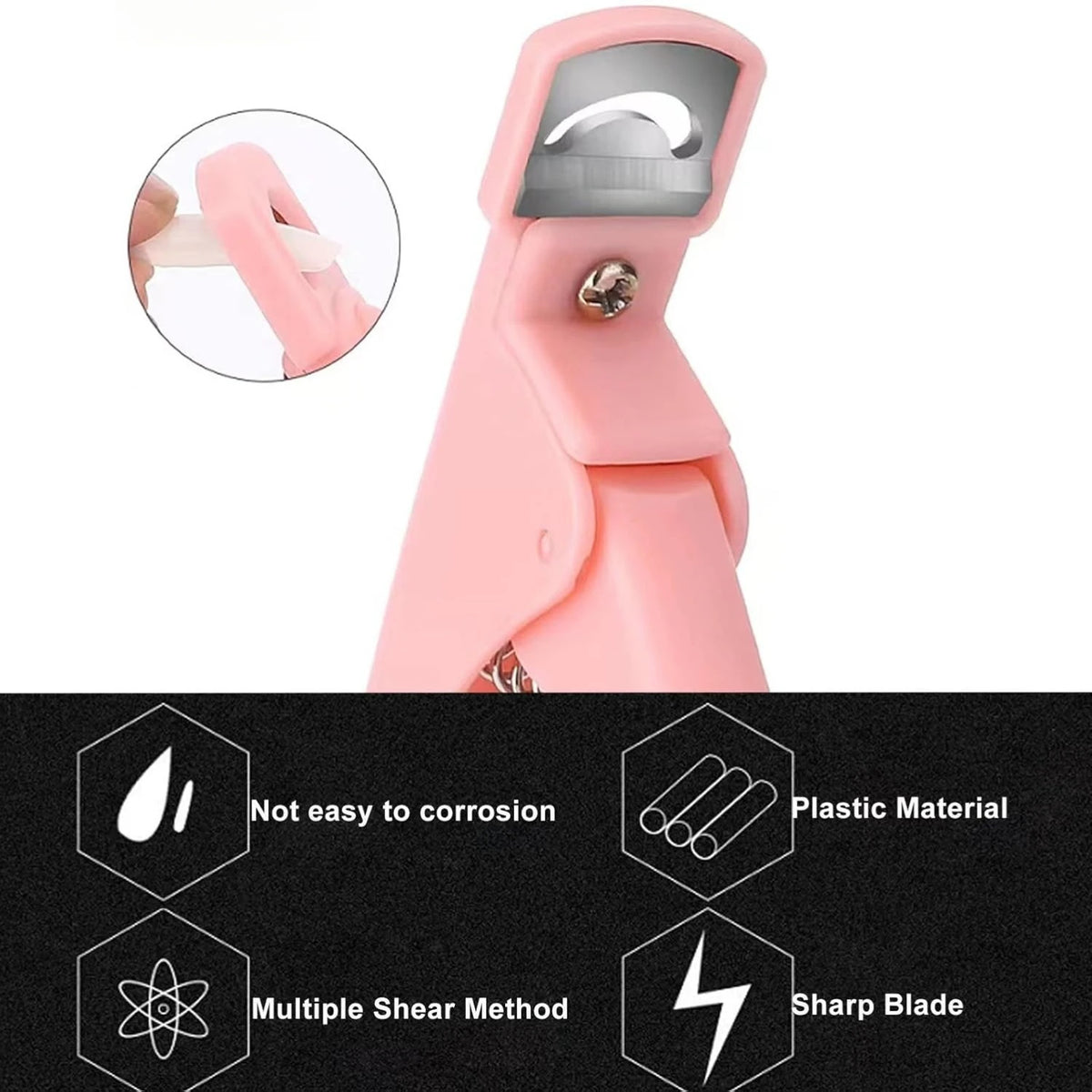 U-Shape Nail Tip Trimmer – Precision Acrylic & Gel Cutter Nail Tip Trimmer Nixie