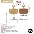 BUCKLOS Disc Brake Pads for SRAM ELIXIR DB1 DB5 | MTB Road Bike Disc Brake Pads Nixie COPPER-BASED-1PC